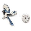 Bird Platinum Alloy Enamel Brooches LS-JEWB-I035-08P-03-3
