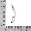 304 Stainless Steel Curved Tube Beads STAS-M071-03E-P-4