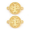 Brass Connector Charms KK-CBA5CB0-16G-1