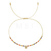 Bohemian Style Brass Charm Bracelets JG3497-19-1