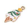 Alloy Enamel Pendants ENAM-B030-02G-05-2
