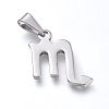 Non-Tarnish 304 Stainless Steel Pendants STAS-L210-06G-P-01-1