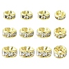 30Pcs 3 Styles 316 Surgical Stainless Steel Rhinestone Spacer Beads STAS-CJ0003-64-1