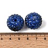 Opaque Acrylic & Transparent Resin Rhinestone Beads OACR-G062-01C-2