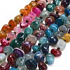 Natural Dragon Veins Agate Beads Strands GG-L001-I01-01-1