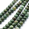 Natural African Jade Beads Strands G-P326-12-8mm-1