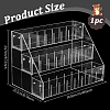 3-Tier Desktop Acrylic Doll Organizer Display Riser Stands ODIS-WH0030-344-2