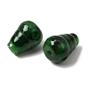 Natural Myanmar Jade Dyed 3 Hole Guru Beads G-C283-02-2