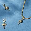 6Pcs Brass Pendants KK-BBC0026-01G-7