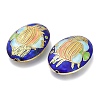 Handmade Cloisonne Beads CLB-Z001-02G-3