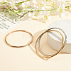7Pcs 3 Color 304 Stainless Steel Thin Wrap Bangles Set for Women BJEW-BC0001-17-4