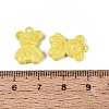 Spray Painted Alloy Pendants PALLOY-Q466-03F-3