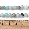 Natural Flower Amazonite Beads Strands Z26N5018-01-2