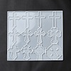 Religion Theme Cross Cabochon Silicone Molds DIY-L071-03-3