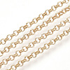 Soldered Brass Coated Iron Rolo Chains CH-S125-08B-LG-2