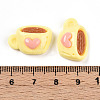 Opaque Resin Cabochons CRES-T025-03D-3