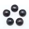 Natural Black Agate Cabochons LS-G-E492-H-15-1