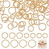 150Pcs 3 Style Brass Open Jump Rings KK-BBC0004-52-1