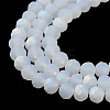 Imitation Jade Glass Beads Strands X1-EGLA-A034-J4mm-MB04-5