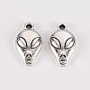 Tibetan Style Alloy Pendants TIBE-N010-75AS-RS-1