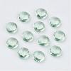 Faceted K9 Glass Pointed Back Cabochons RGLA-P013-B-2