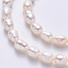 Natural Cultured Freshwater Pearl Beads Strands PEAR-F007-70-4