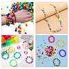 200Pcs Opaque Plastic Beads KY-YW0001-79A-6