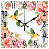 MDF Printed Wall Clock HJEW-WH0059-005-1