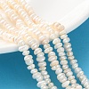 Natural Cultured Freshwater Pearl Beads Strands PEAR-I007-02O-01-1