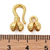 Rack Plating Brass Hook and S-Hook Clasps KK-Z070-39G-3