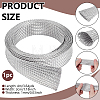 304 Stainless Steel Wire Braided Strap STAS-WH0044-114D-2