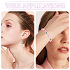 500Pcs Inside Colours Transparent Glass Seed Beads SEED-TA0001-75-8
