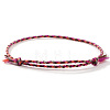 Bohemian Cotton Cord Braided Bracelets IT3177-13-1