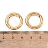 Ion Plating(IP) 316 Stainless Steel Spring Gate Rings X-STAS-M296-01G-B-3