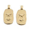 Brass Pendants KK-O140-20G-11-2