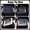 2Pcs Plastic File Storage Box AJEW-PH0010-09-3