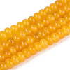 Dyed Natural White Jade Beads Strands G-T139-59A-07-4
