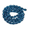 Transparent Glass Beads Strands LS-EGLA-N013-T10mm-D25-2