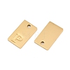 304 Stainless Steel Pendants SA-CBA1839-21G-P-2