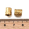 Hammered Textured 304 Stainless Steel Spacer Beads STAS-L315-073A-G02-3