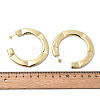 C-Shaped Brass Stud Earrings EJEW-K309-19G-5