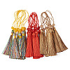 24Pcs 3 Colors Polyester Tassel Decorations OCOR-TADJ0007-01E-2