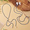 2Pcs Polyester Earphone Cord Straps HJEW-TAC0170-6