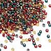 4 Colors 8/0 Christmas TOHO Round Seed Beads SEED-X0058-24-1