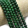 Natural Malaysia Jade Beads Strands G-L645-A01-6mm-17-3