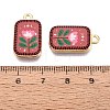Printed Alloy Pendants PALLOY-SZC0008-13B-3