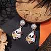 304 Stainless Steel Dangle Earrings EJEW-JE06113-4