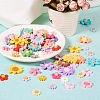 Craftdady 200Pcs 10 Style Opaque Resin Cabochons RESI-CD0001-09-4