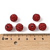 Polymer Clay Rhinestone Beads RB-N006-41-2