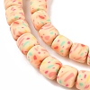 Handmade Polymer Clay Beads Strand CLAY-Z002-01I-2